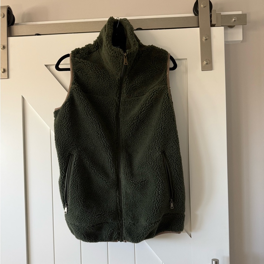 Stoic Men's Green Fleece Vest